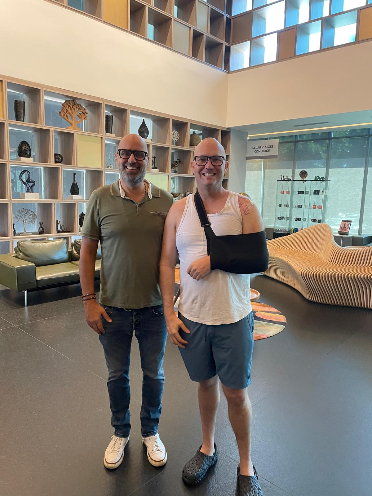 Jake Mills — Shoulder Surgery patient, AngelesHealth