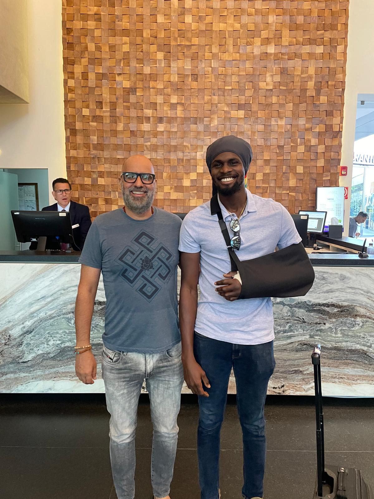 Kadeem Williams — Hand Surgery patient, AngelesHealth